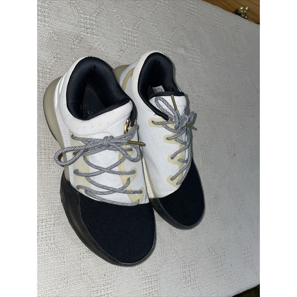 Adidas Harden Men’s Athletic Shoes Size 5 M White Black Athleisure Outdoors